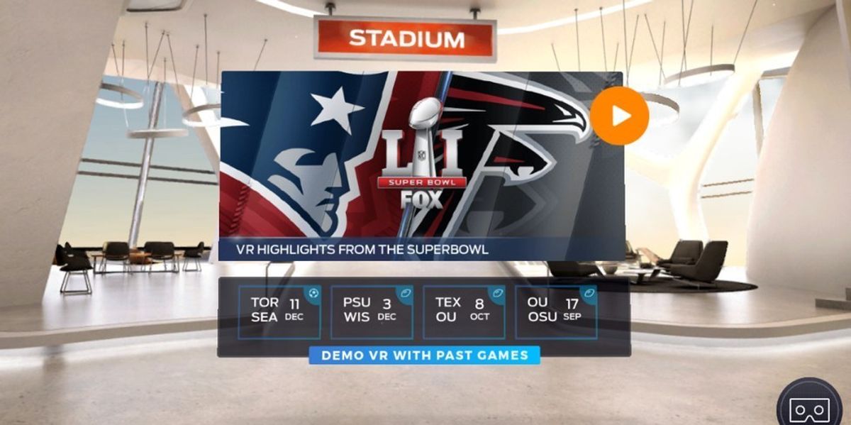 Fox Sports Brings VR App To Super Bowl For First Time ...