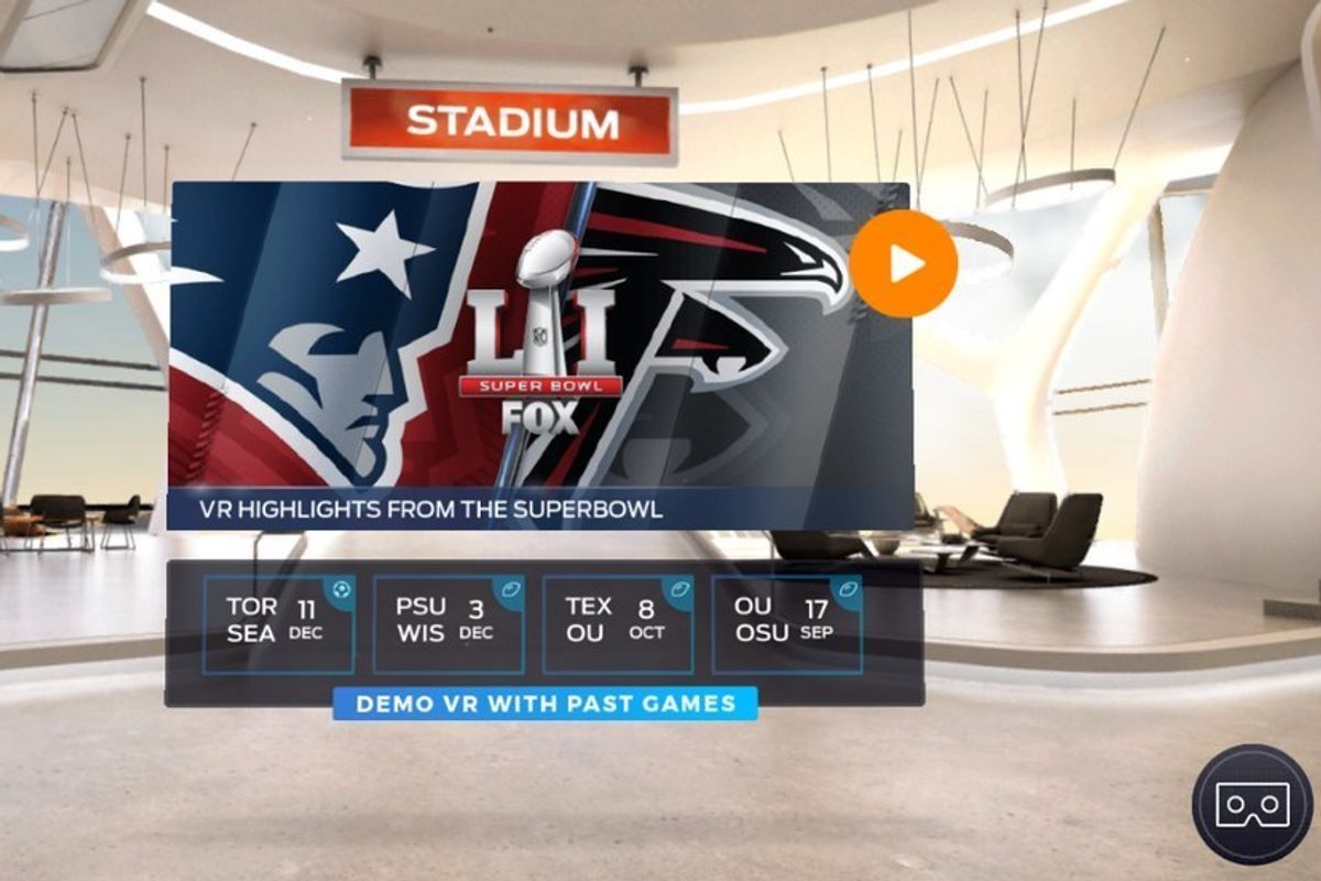 Super Bowl 51: Many Firsts, Including VR