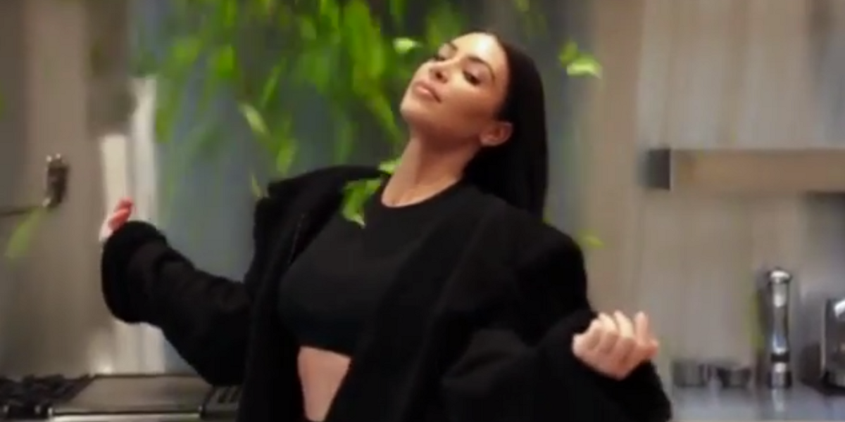 What the Hell Is Going on in This New Video of Kim Kardashian
