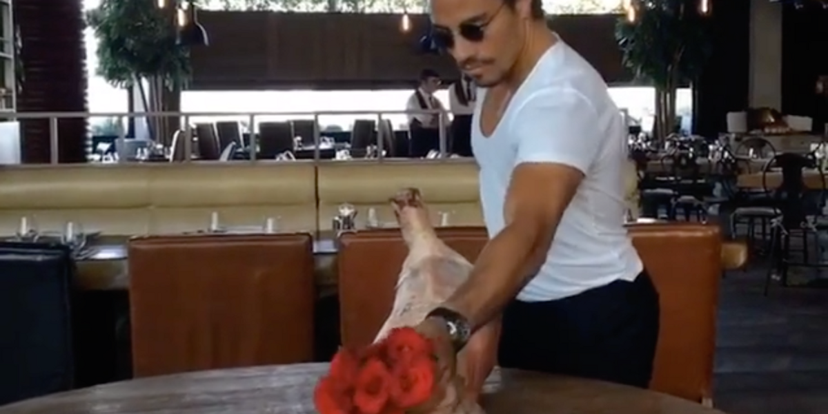 Salt Bae's Back With An Unhygienic And Unsurprisingly Over-The-Top New Video