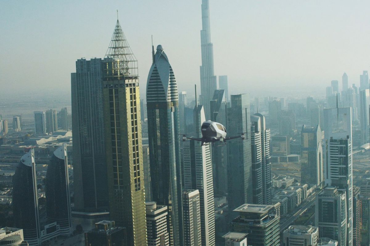 Dubai to buzz with Ehang's passenger drones
