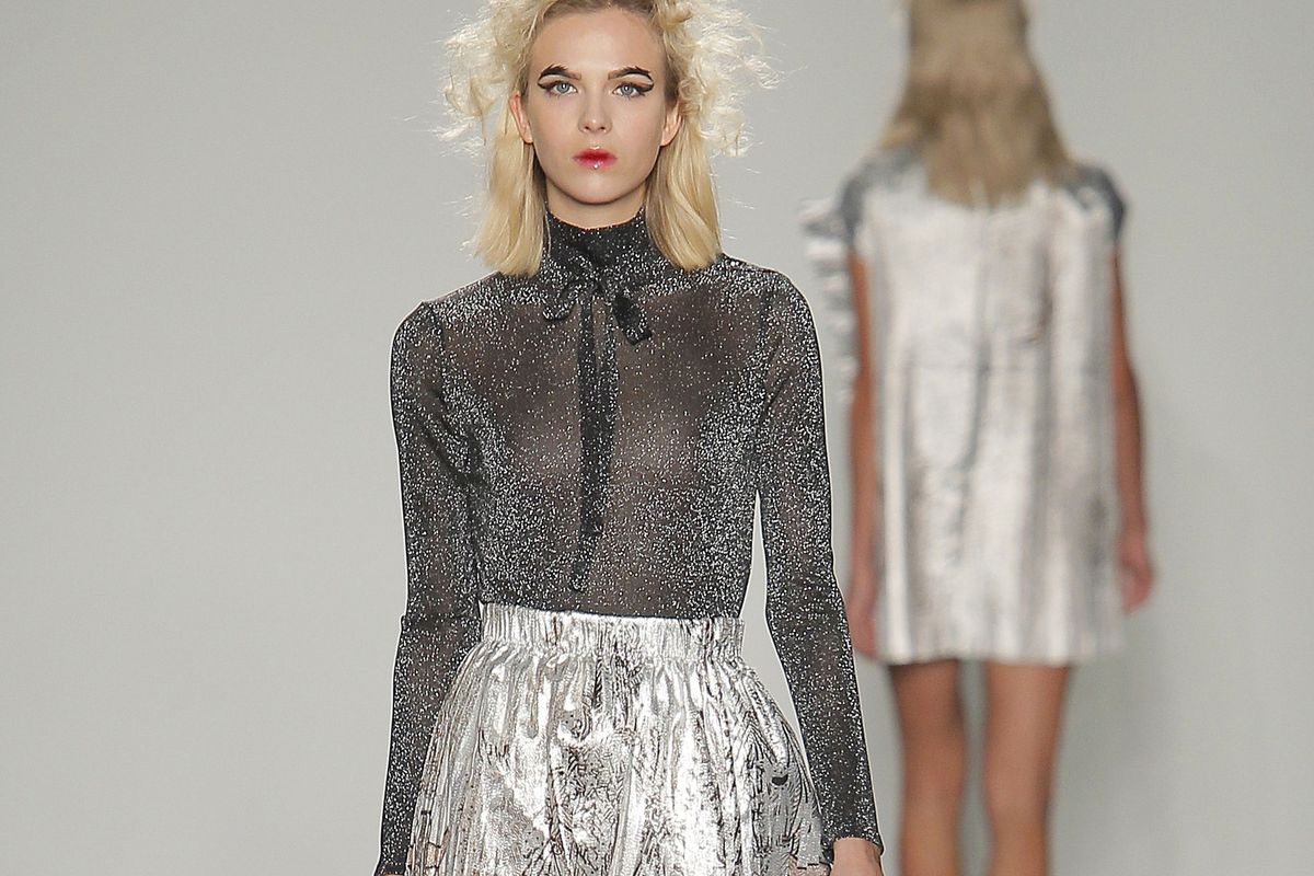 NYFW: Katty Xiomara innovates with velvet and shimmer