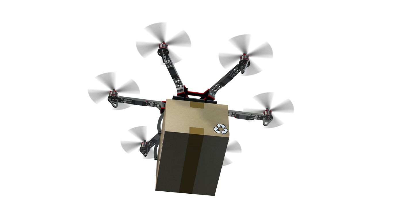 Delivery Drones That Disintegrate
