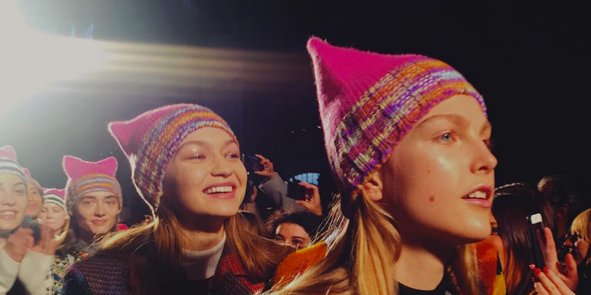 Missoni Turned Their Fall 2017 Show Into a Chic Mini Women's March