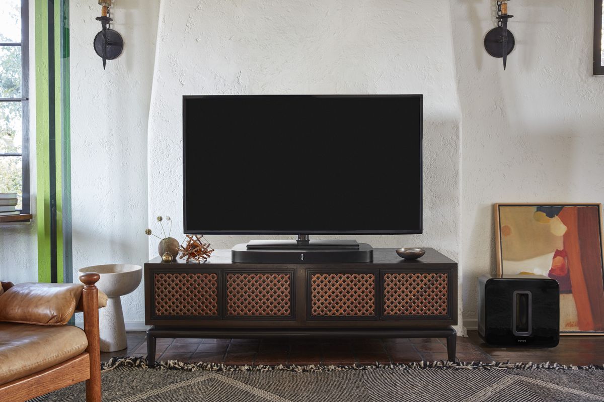 Sonos Launches Its First Under-TV Speaker Base