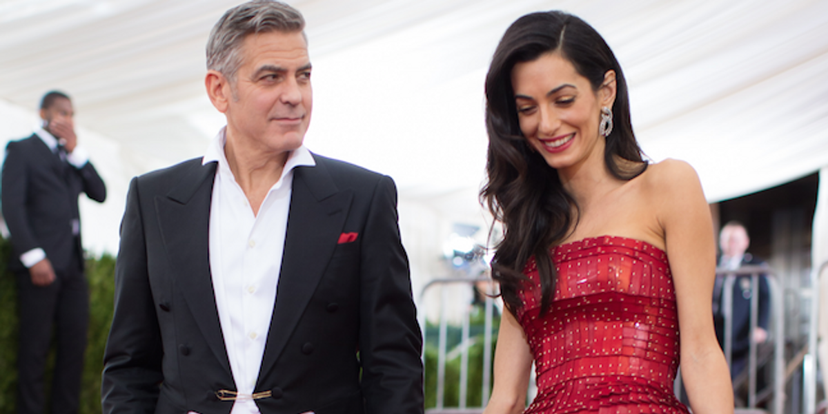 Human Rights Lawyer Amal Clooney Perfectly Happy with Publicity Actor Husband Brings to Her Cases