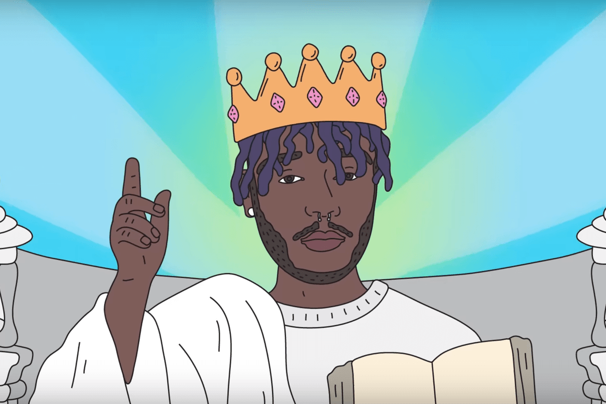 Peep Lil Uzi Vert S Cartoon Music Video You Was Right Paper