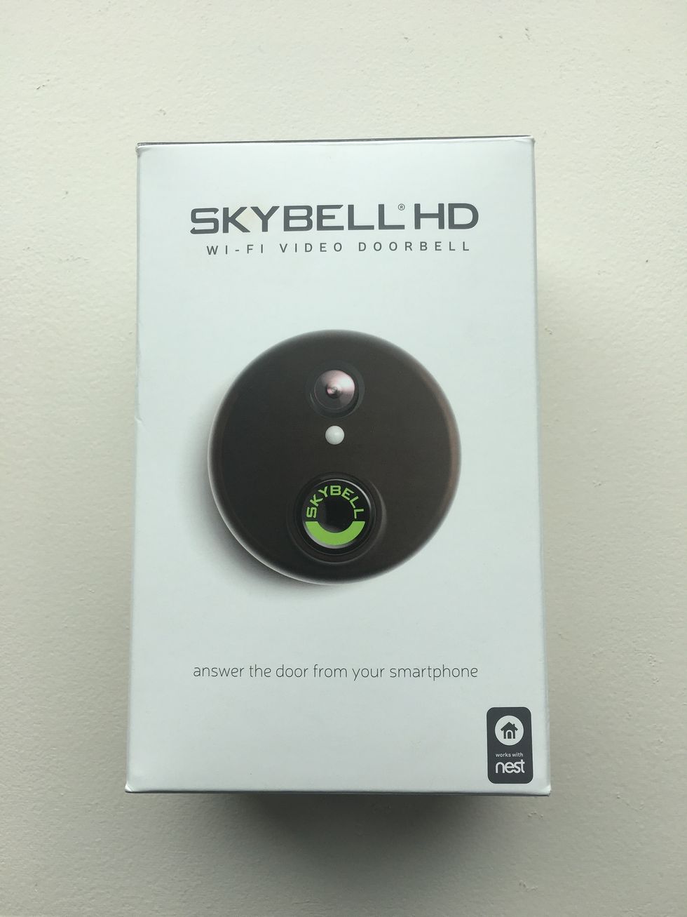 Фотография Skybell HD коробка