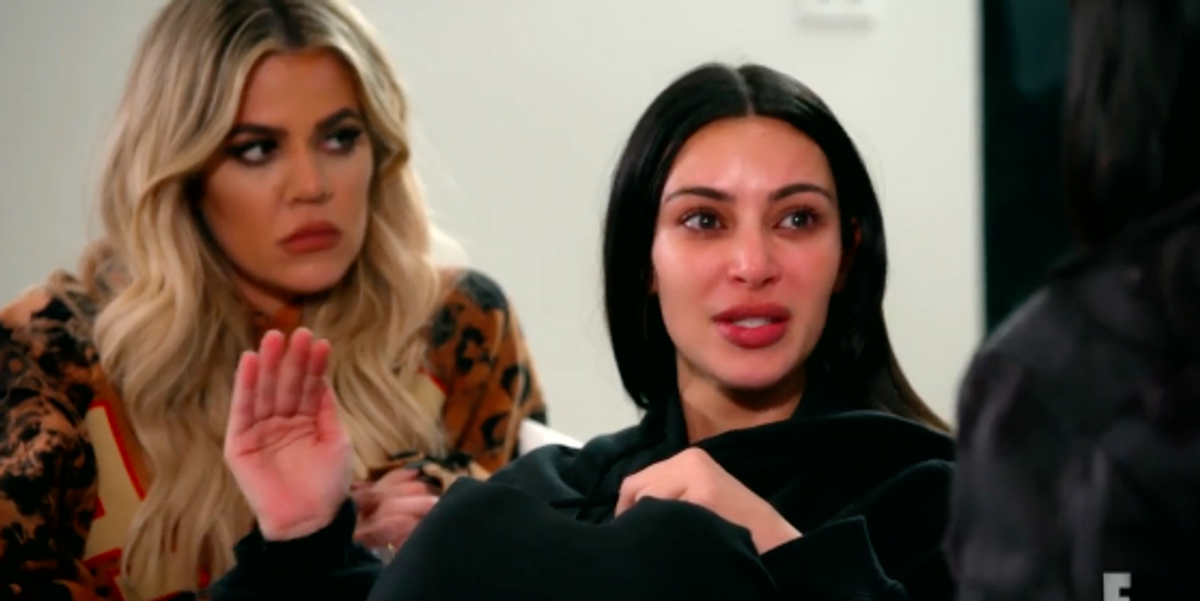 Kim Tells Kourtney and Khloe She Felt Like There Was "No Way Out" During Paris Robbery