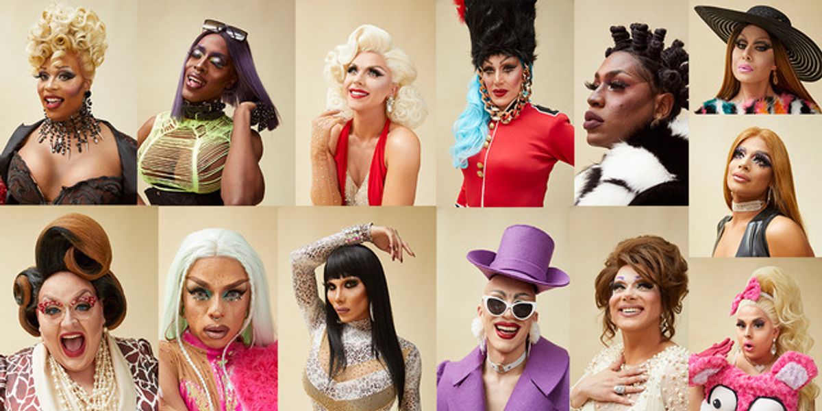 Come Through Queens Meet The Contestants Slaying Season 9 Of Rupauls Drag Race Paper 6892