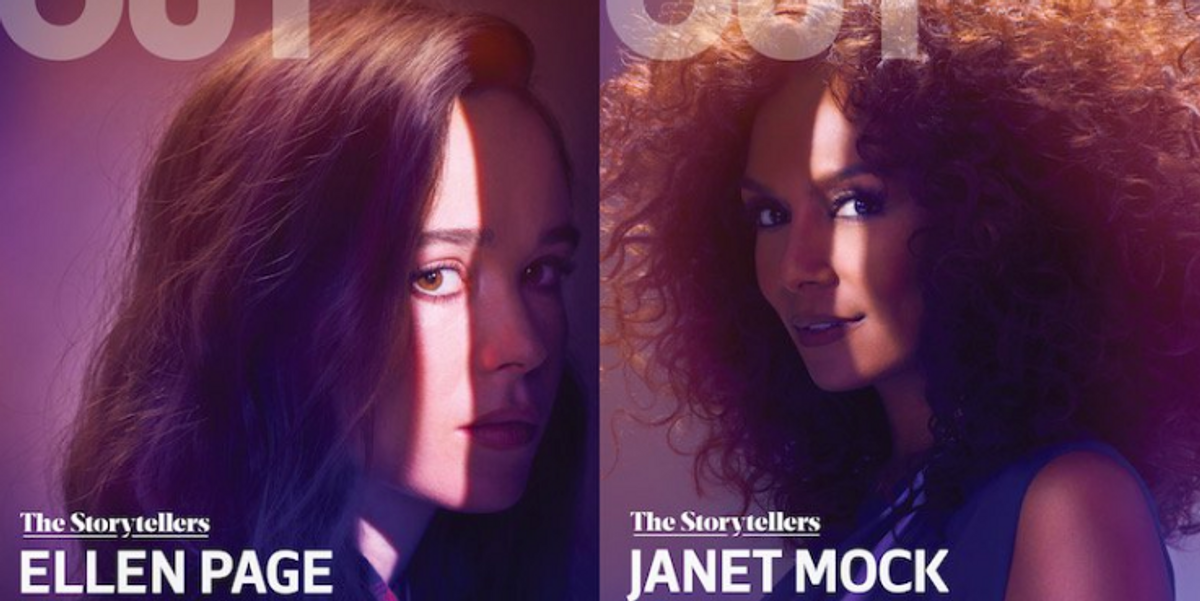 OUT Magazine Releases Magical Covers Featuring Four LGBTQ Trailblazers for "Storytellers" Issue