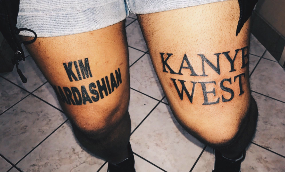 Kanye West unveils new tattoo after Kim Kardashian and Pete Davidson drama  | Metro News