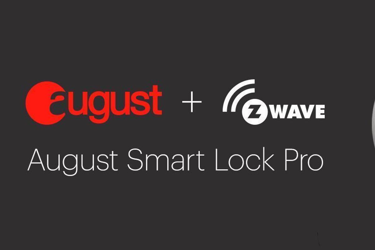 August Home Debuts Z-Wave Smart Lock for the Professional Channel
