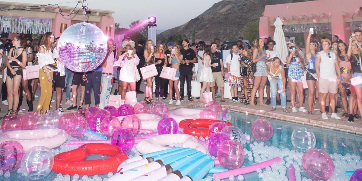 Peep the Scene at PrettyLittleThing and PAPER's Coachella Pool Party