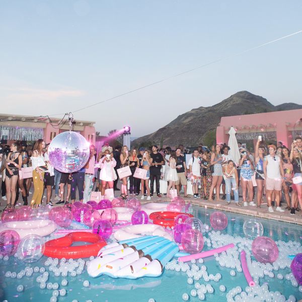 Peep the Scene at PrettyLittleThing and PAPER's Coachella Pool Party