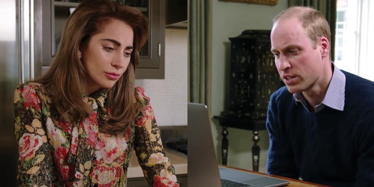 Watch Lady Gaga Discuss Mental Health Stigmas With Prince William