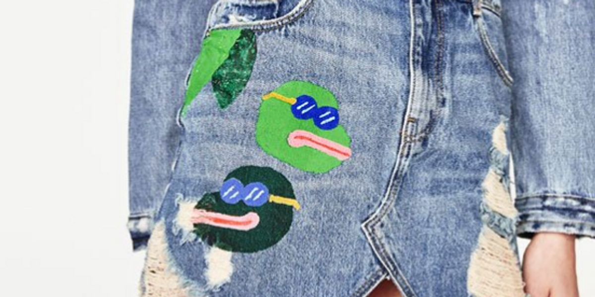 UPDATE: Zara Has Pulled Their Mini Skirt Featuring Hate Symbol Pepe The Frog
