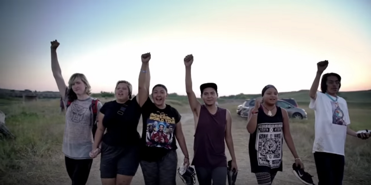 Watch the Powerful "Fixed Pepsi Ad" Featuring Real Standing Rock Protestors