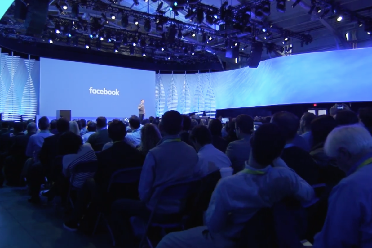 Facebook: Let's send messages with our mind