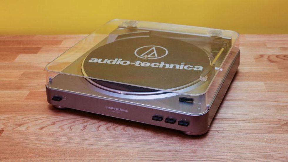 Start your dream record player collection with Audio Technica's LP60