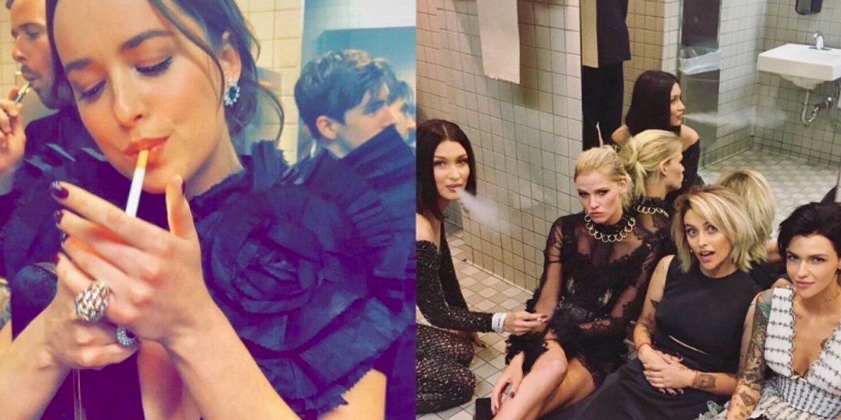Was the Met Ball Just Selfies and Smoking in the Bathroom?