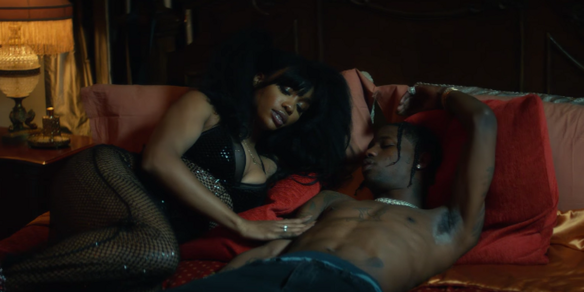 Watch SZA Tie Up Travis Scott and Murder Him, But Sexy