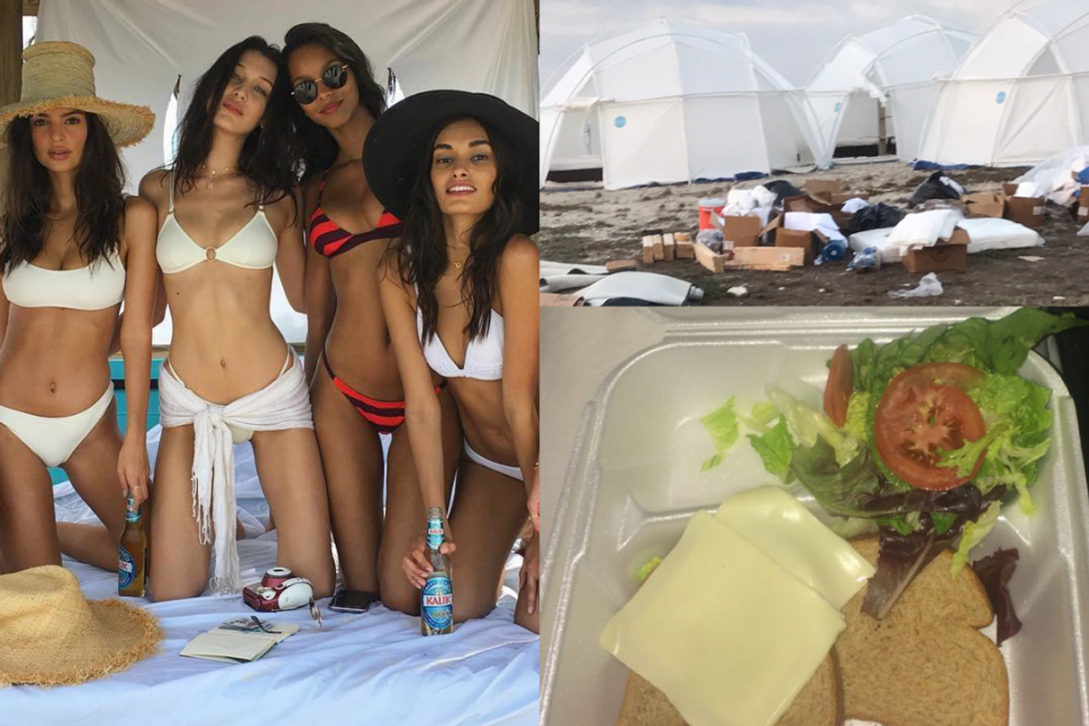 Updated: The Kendall Jenner and Bella Hadid-Promoted FYRE Festival Pretty  Much Resembles the Apocalypse - PAPER Magazine