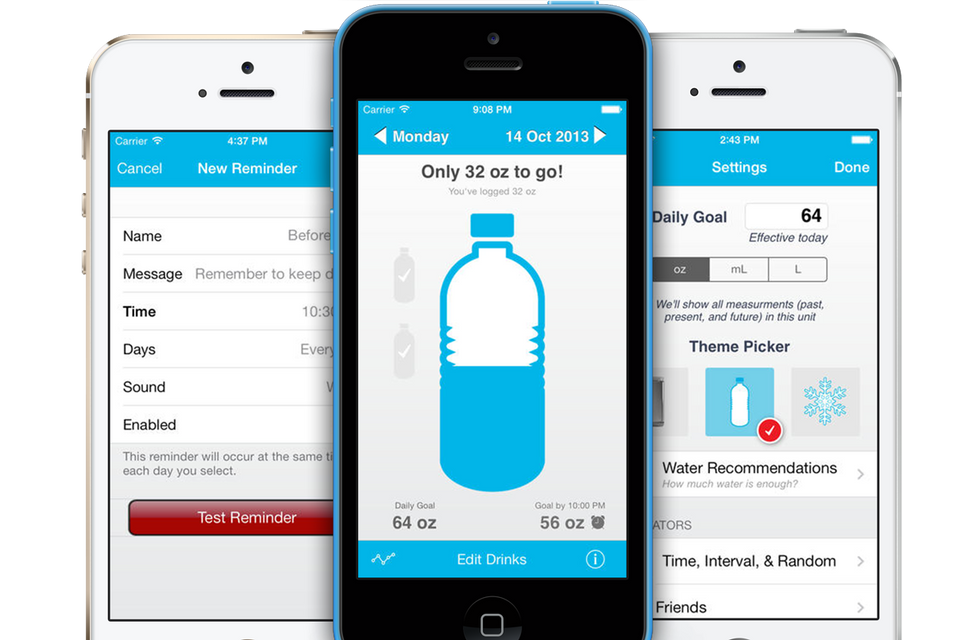 Keep track of your hydration with the Waterlogged app