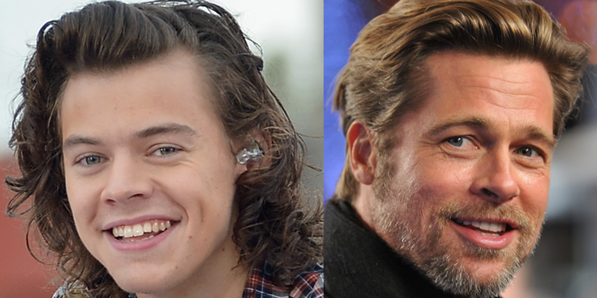 How Did Harry Styles and Brad Pitt Somehow Morph into the Same Person?