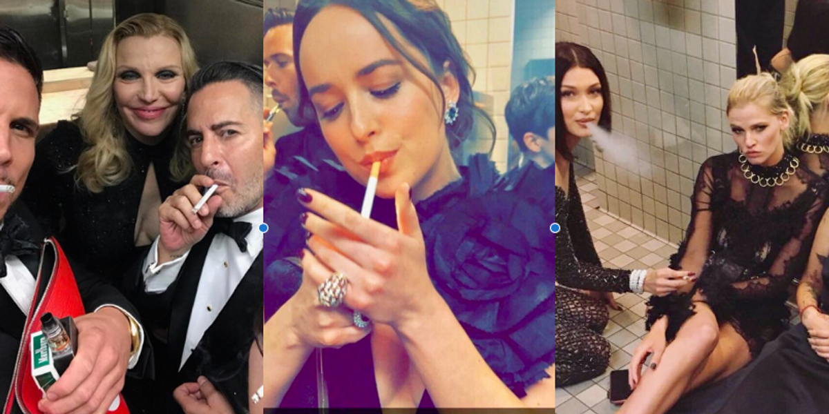 The Met is Very, Very Upset 'Celebrities' Had the Nerve to Smoke in Their Precious Bathroom