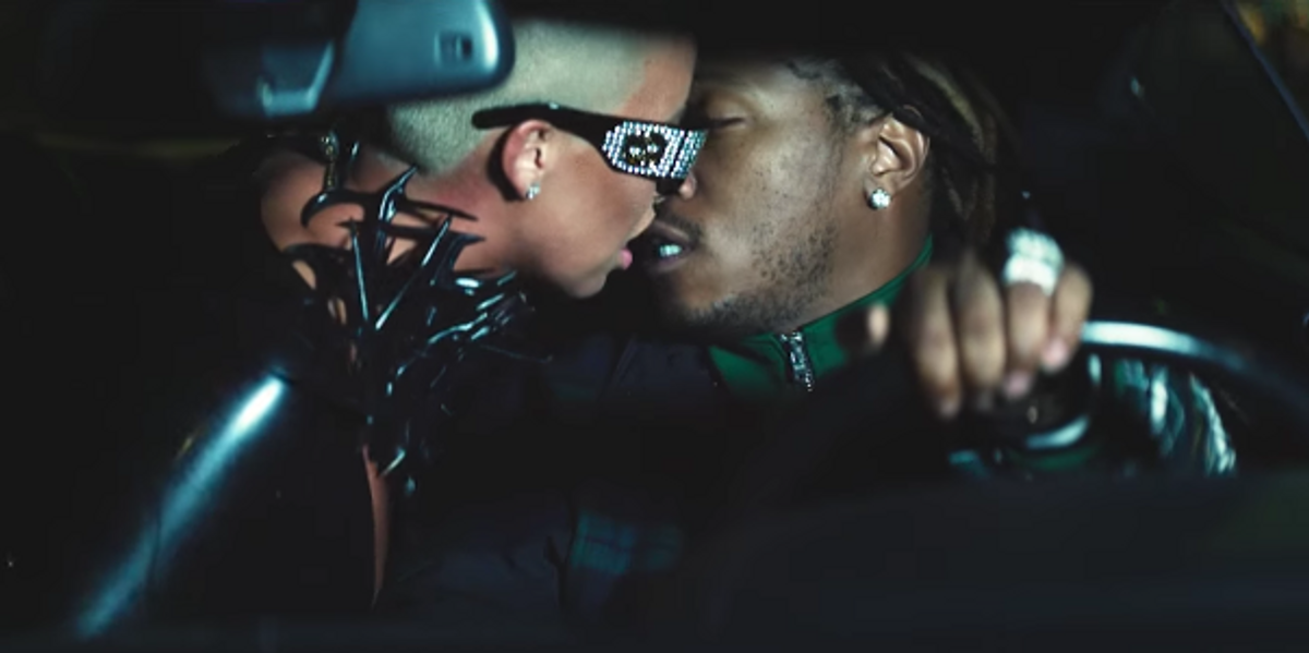 Come to Future's "Mask Off" Video for the Total Anarchy, Stay for Amber Rose Cramped in a Car