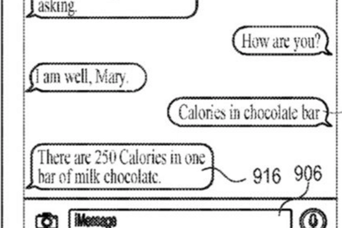 Apple patent shows way to text Siri