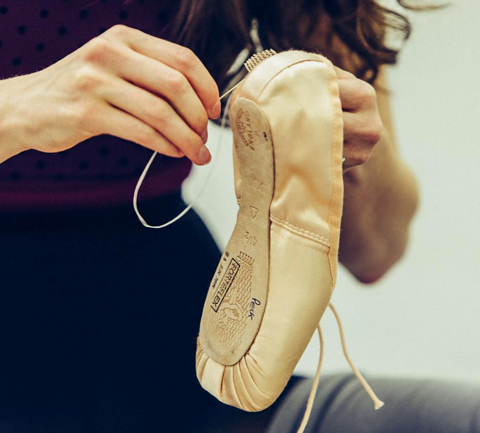 Tiler Peck's Pointe Shoe Prep Is Completely Mesmerizing Dance Spirit
