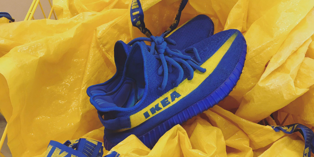 The Ikea Yeezy Boosts Are Real and They're Hot