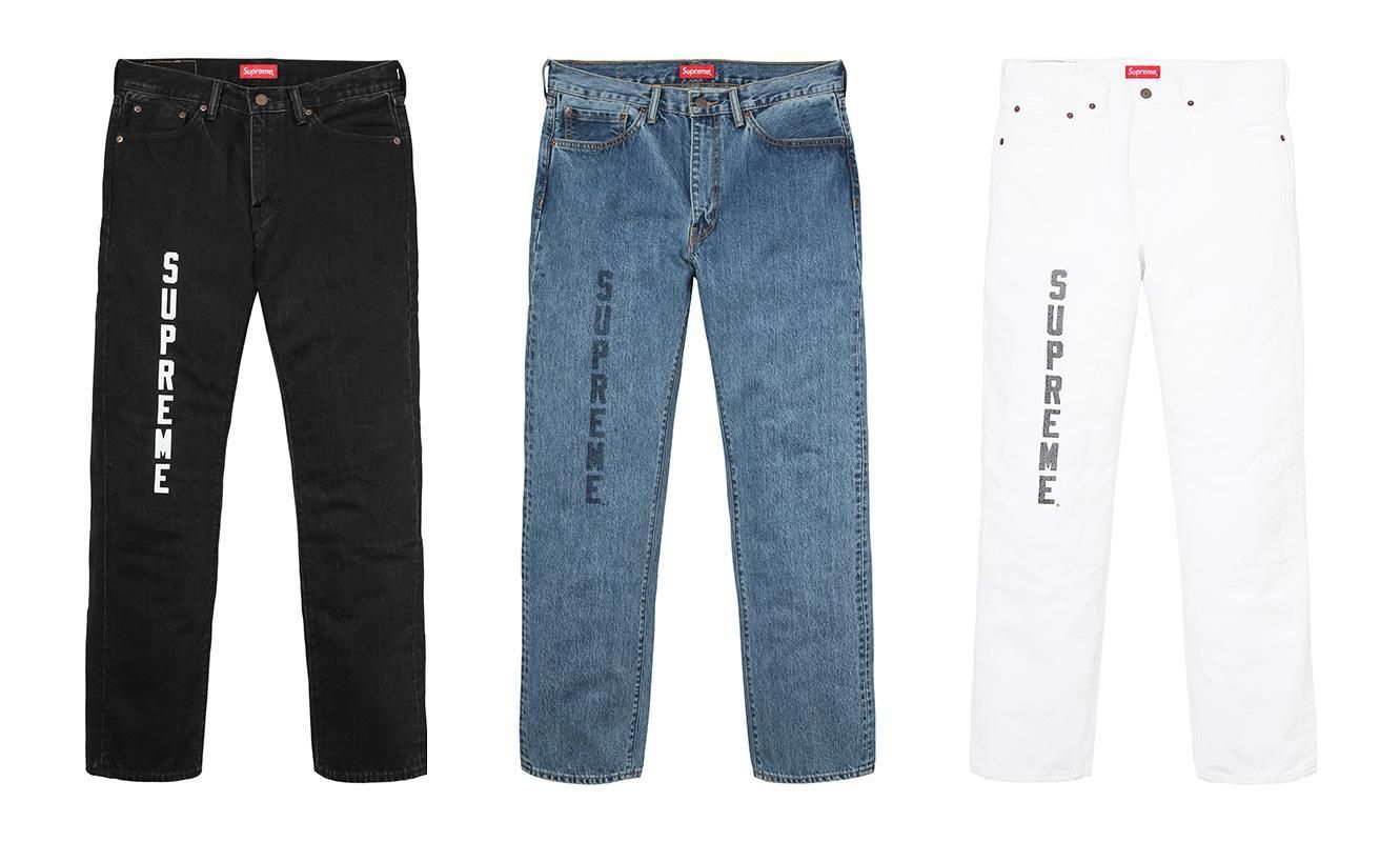 supreme levis pants