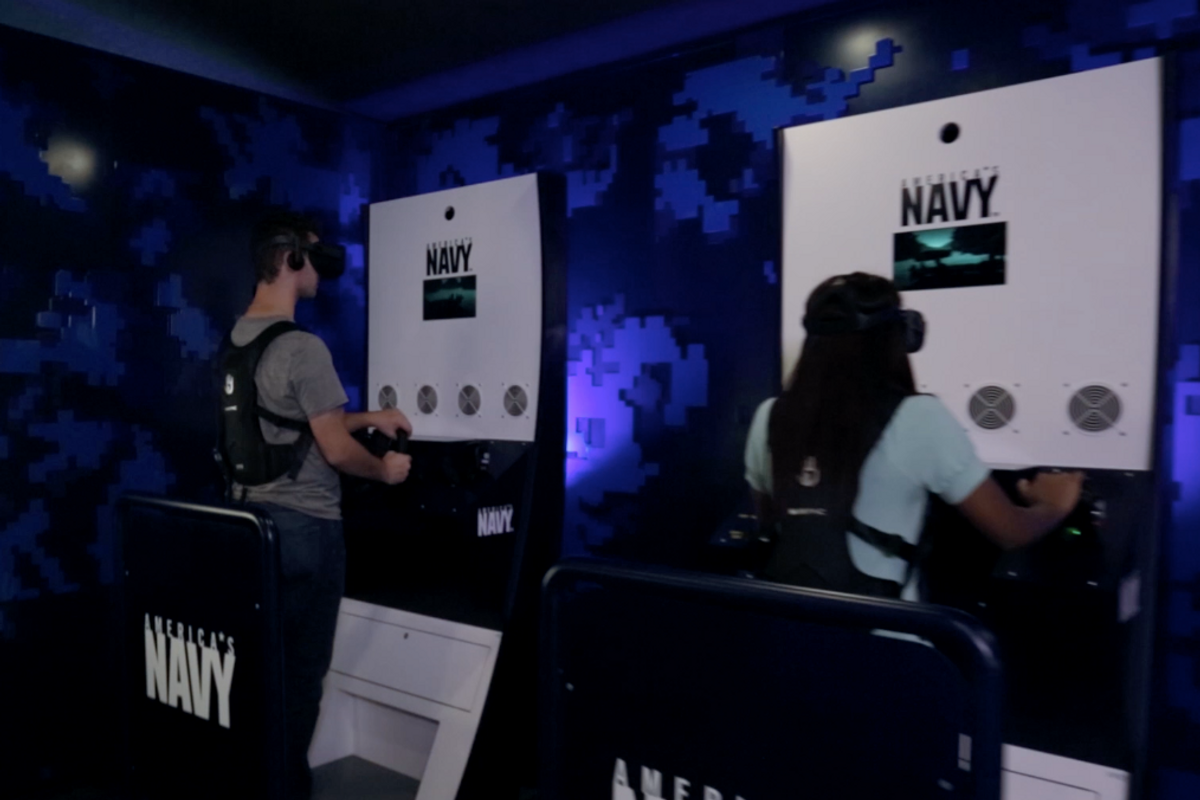 U.S. Navy brings VR to its recruitment game