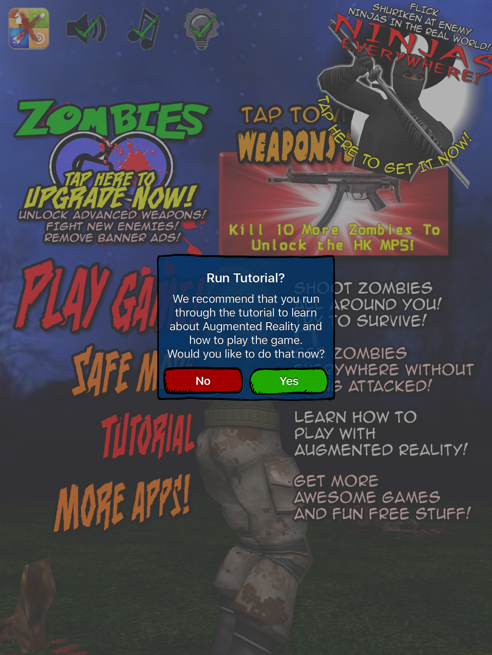 Review: Kill zombies in augmented reality with Zombies GO - Gearbrain