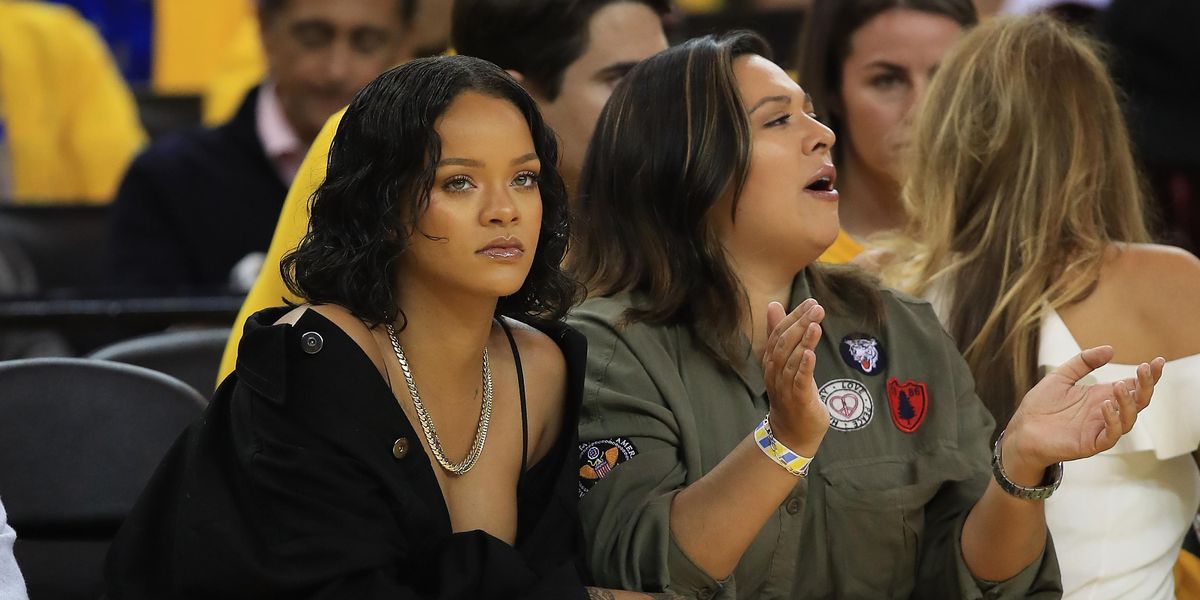 Rihanna Heckled Kevin Durant And Dabbed At His Fans During Last Night's NBA Finals Game
