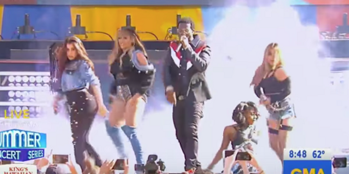 Watch Gucci Mane Perform "Down" With Fifth Harmony On 'Good Morning America'