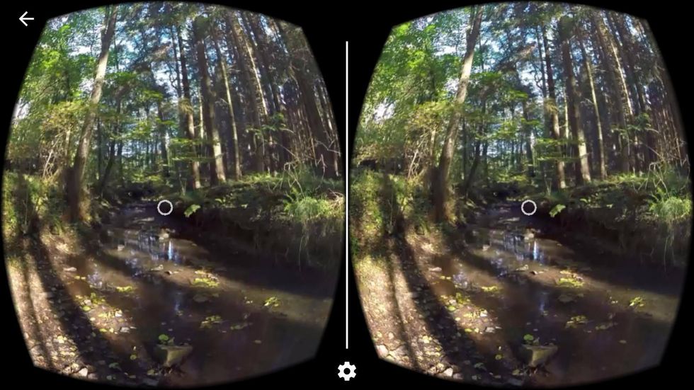 screenshot from relax vr