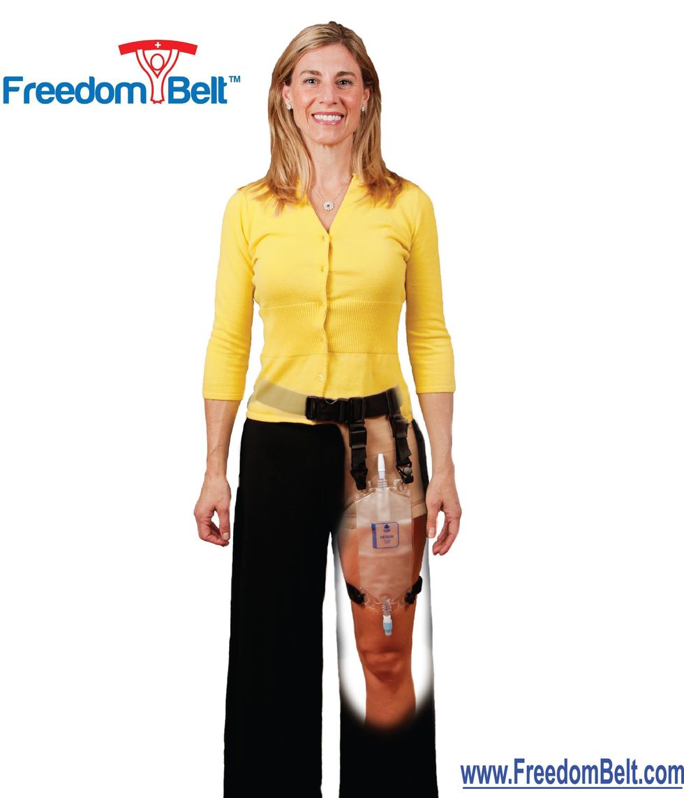 Best solution for those who need a drainage bag – Freedom Belt™
