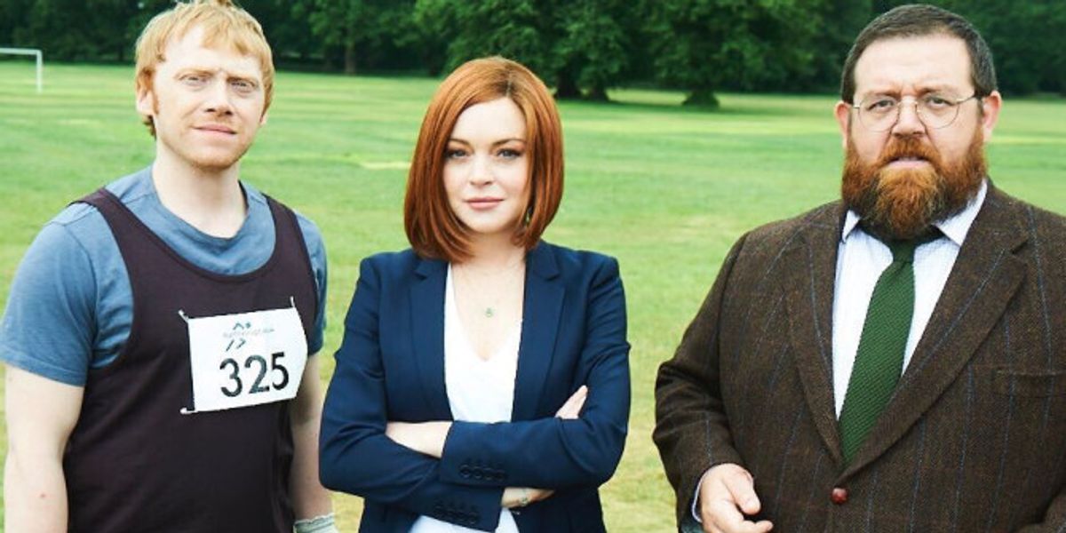 Lindsay Lohan Continues to Be Everywhere, Signs on to Star in New TV Show with Rupert Grint