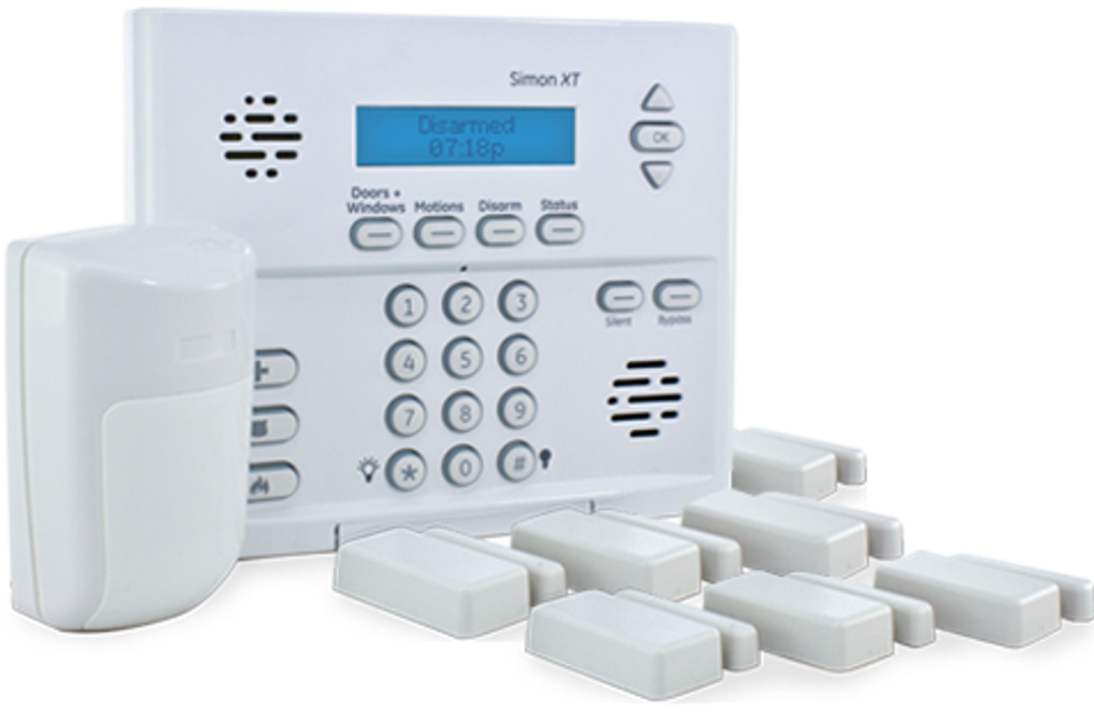 a photo of Protect America's home security system