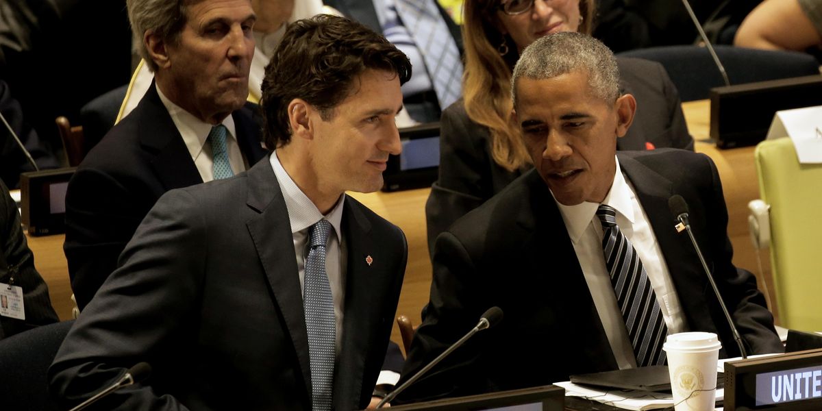 Barack Obama and Justin Trudeau Went on a Date Last Night, That's All