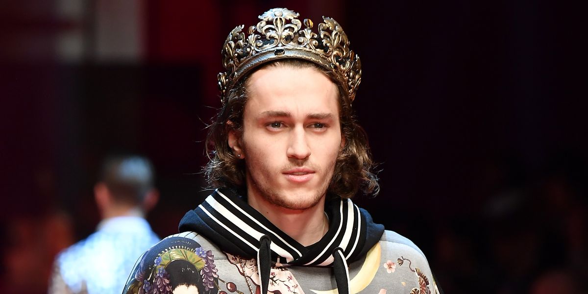 Braison Cyrus, of the Cyrus Clan, Walked in His First Show for Dolce & Gabbana