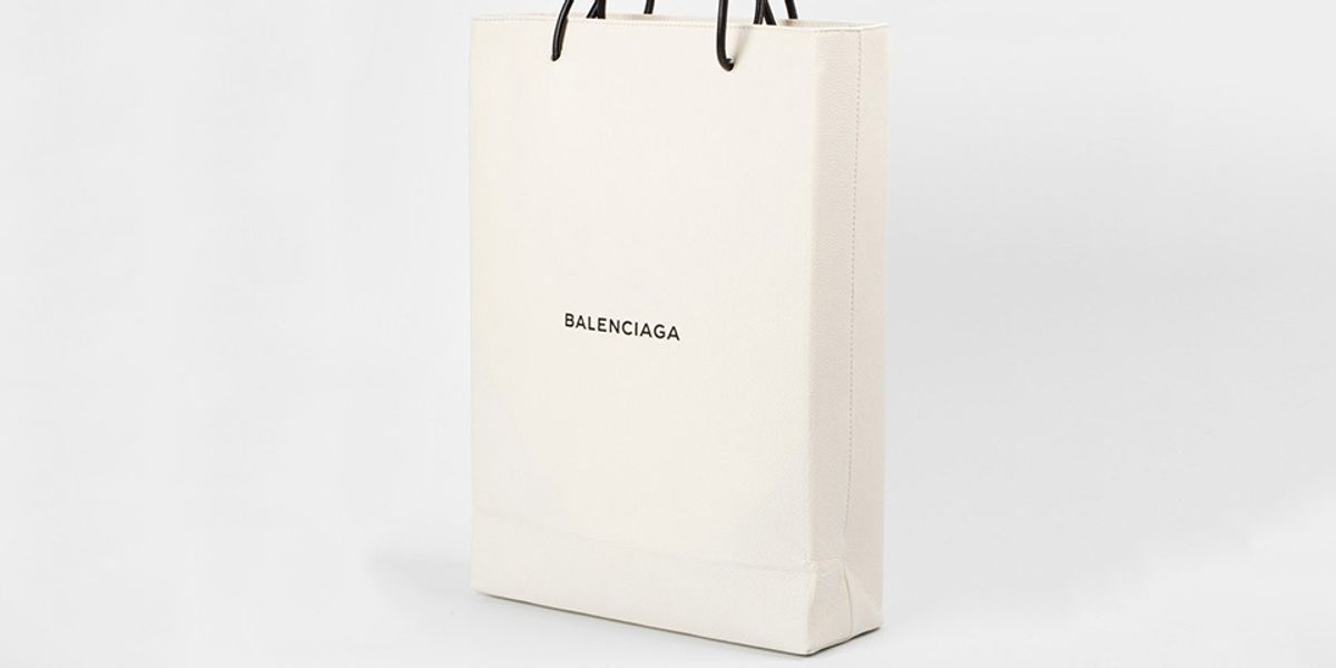 Balenciaga is Still Trolling, Releases a $1,100 Shopping Bag