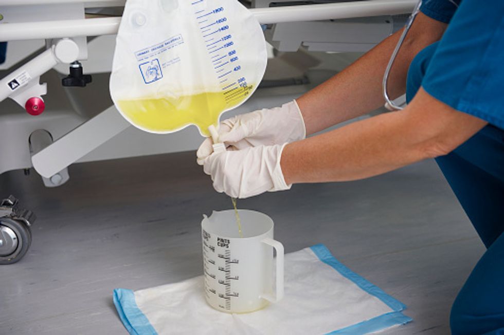 A catheter may be needed for a breast augmentation trueself