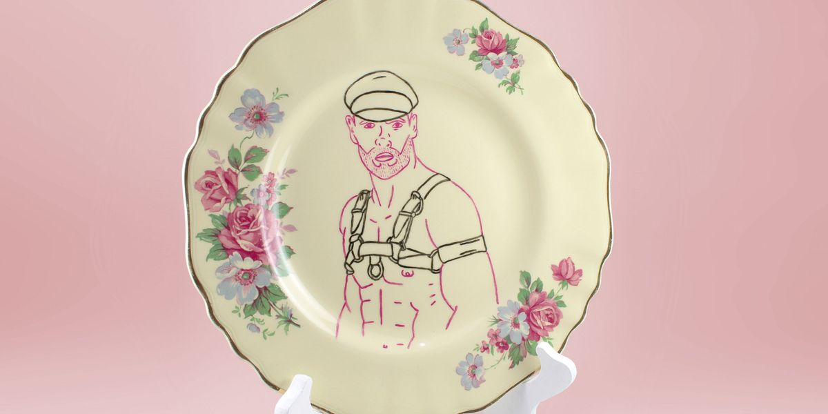 "Gag" Bowls and Bondage-Print Plates: Meet the Duo Behind Pansy Ass Ceramics