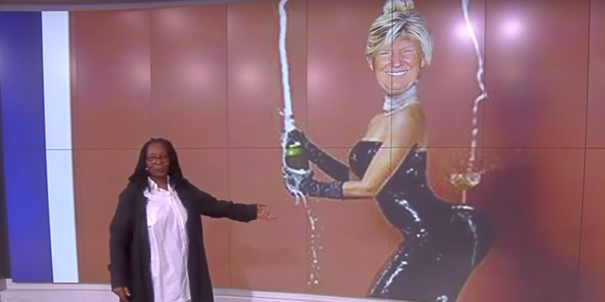 'The View' Recreates Kim Kardashian's "Break the Internet" Cover with Donald Trump