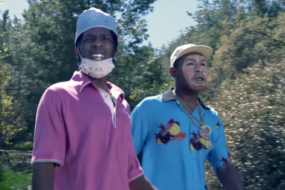 A$AP Rocky Gives Tyler, The Creator a (White) Facial Transplant in